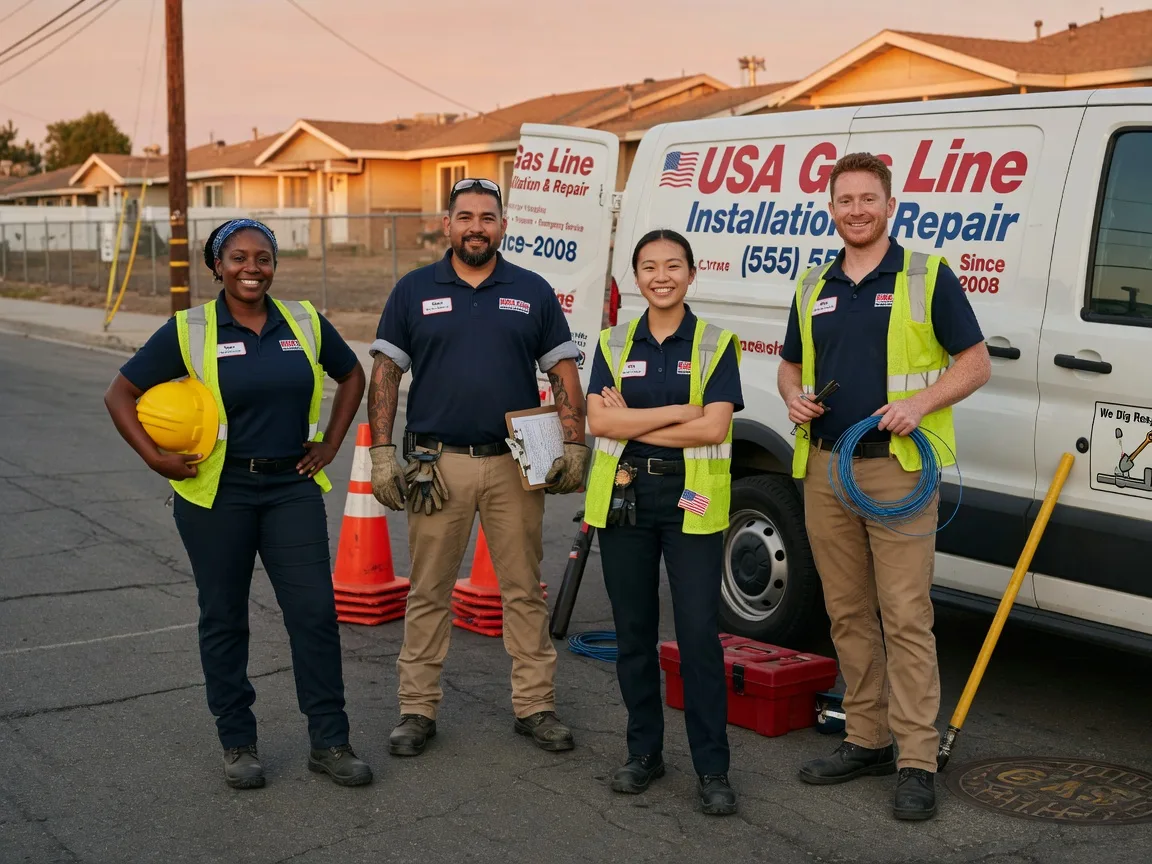 Gas Line Installation company in Palestine, OH